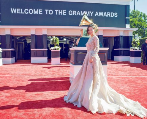 Jane Zhang partecipa al 59th GRAMMY Awards a STAPLES Center il 12 febbraio 2017 a Los Angeles - California.