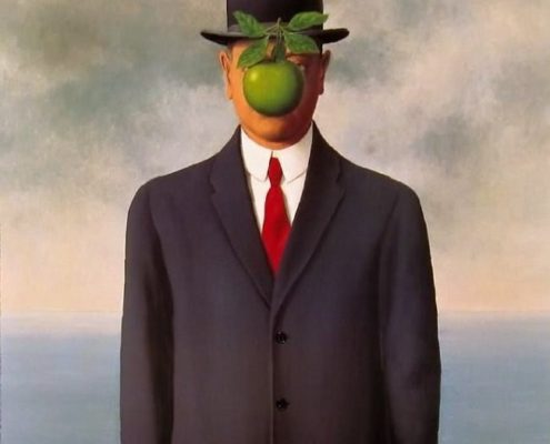 "The Son of Man (Il figlio dell'uomo)" (1964) di René Magritte