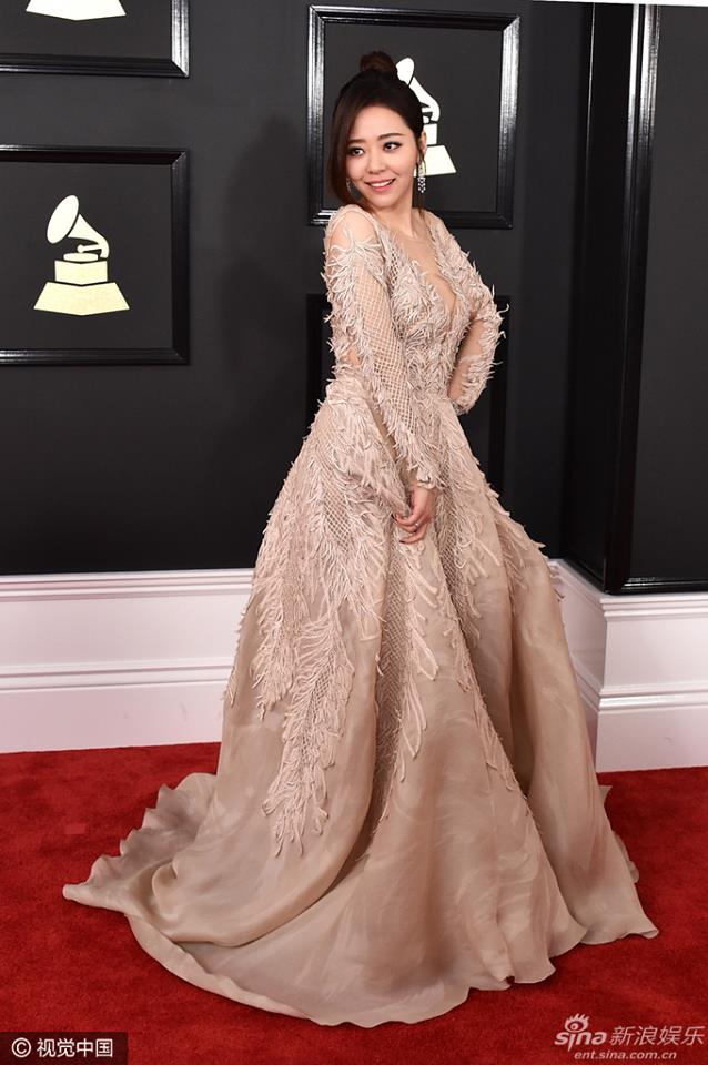 Jane Zhang ai Grammy Awards 2017