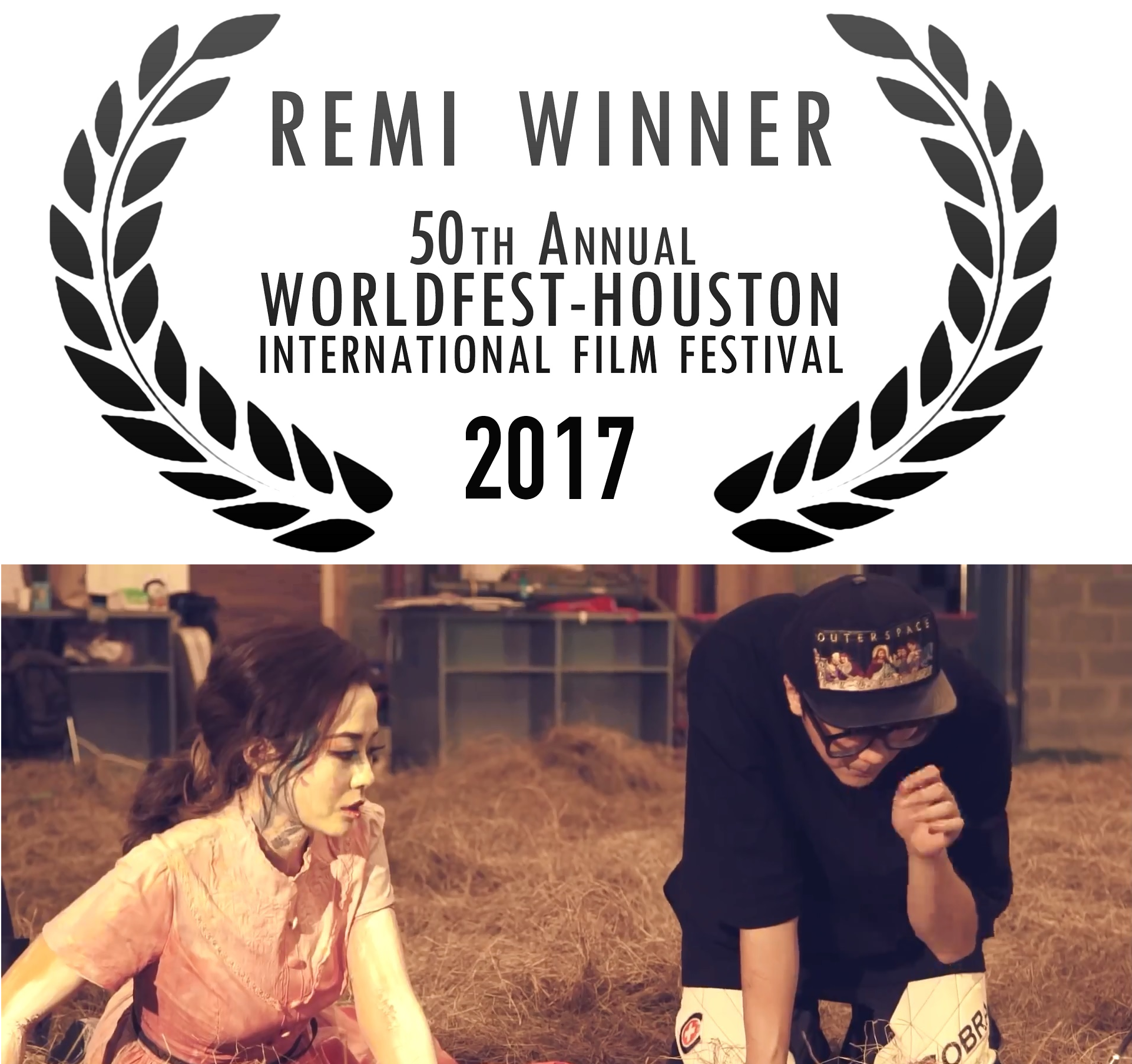 Il video di Dust My Shoulders Off è Platinum Remi Award al WorldFest di Houston