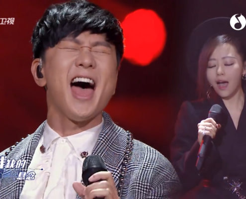 Jane Zhane e JJ Lin Jane Zhang and JJ Lin duet
