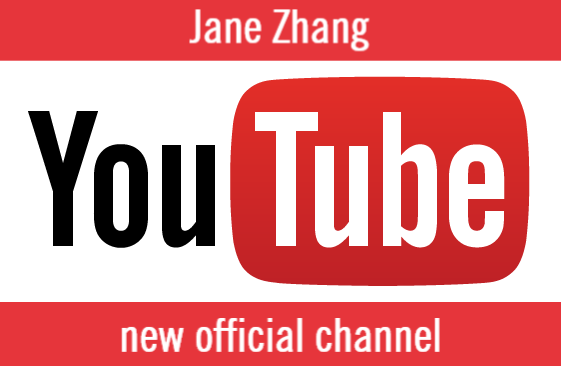 Jane Zhang NEW OFFICIAL YOUTUBE CHANNEL